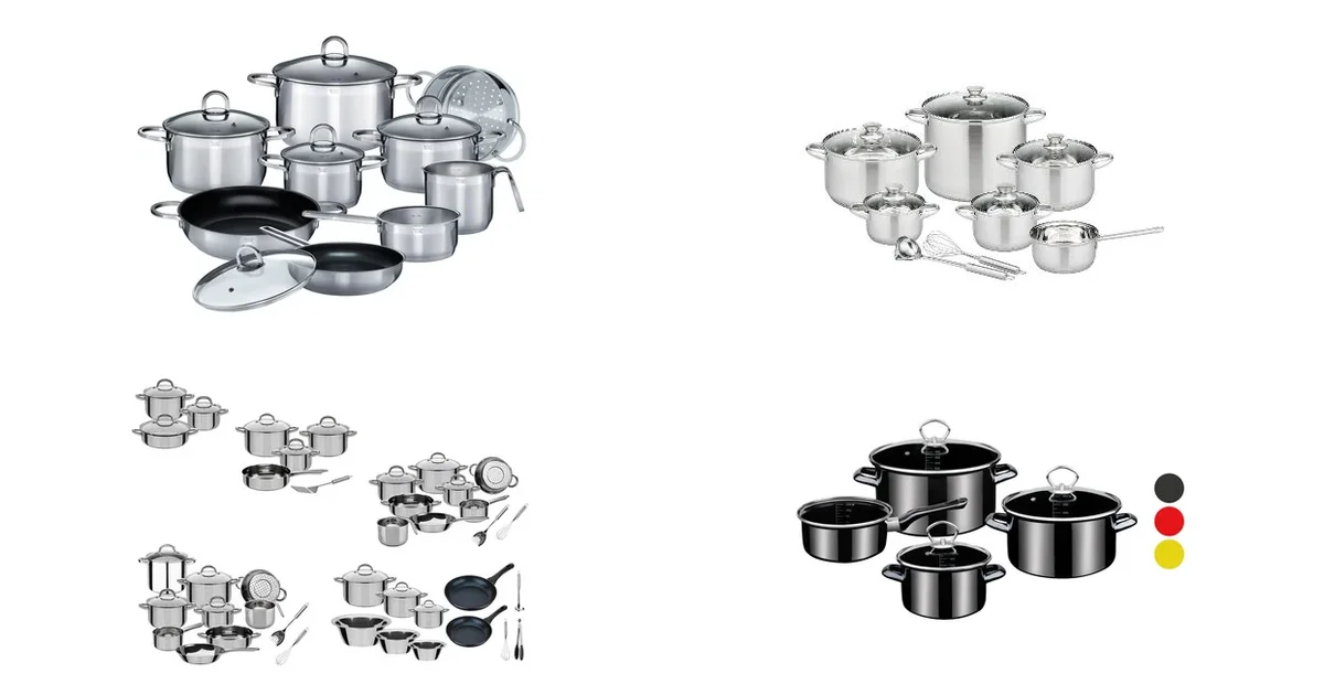 Lidl.de Angebote 04.06.2026: GSW Kochtopf-Set Alara 14-tlg und Rigo 13-tlg