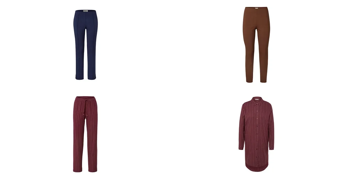 Tchibo Angebote 04.06.2026: Stretchhosen dunkelblau & cognac bis zu 45% Rabatt