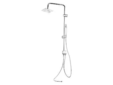 Regenbrauseset mit Wassersparer Duschbrauseset mit Wassersparer Überkopfbrause-Set mit Wassersparer