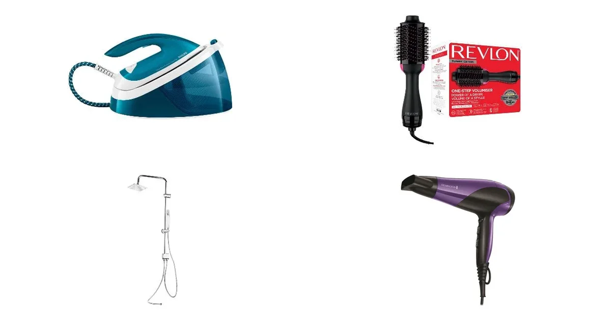 Lidl.de Deals am 05.06.2026: Dampfbügelstation GC6840/20 und Haarpflege RVDR5222E4