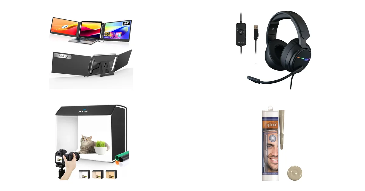 Top-Produkte KPKUE Laptop-Erweiterungsbildschirm 15,6 Zoll 1080p FHD Dre und THE G-LAB