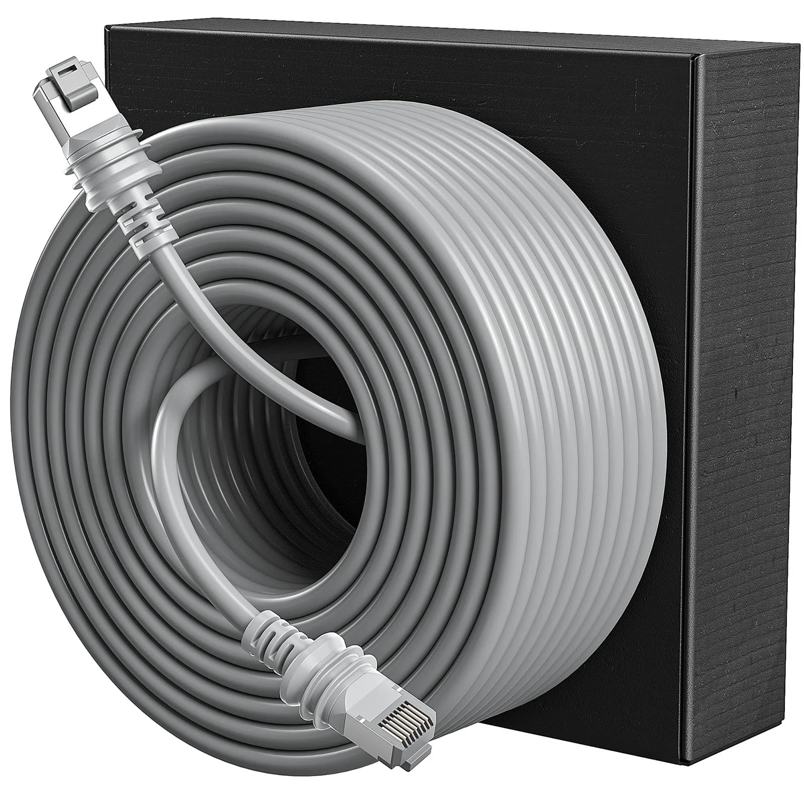 Txtcu Starlink Gen 3 Kabel 23m, wasserdichte Starlink-Kabelverlängerung für Starlink Standard Actuated Gen 3 / Satellite V3, Ersatz-Starlink-Ethernet-Kabel Gen 6