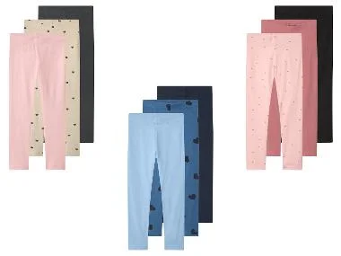 Kleinkinder Leggings, 3 Stück