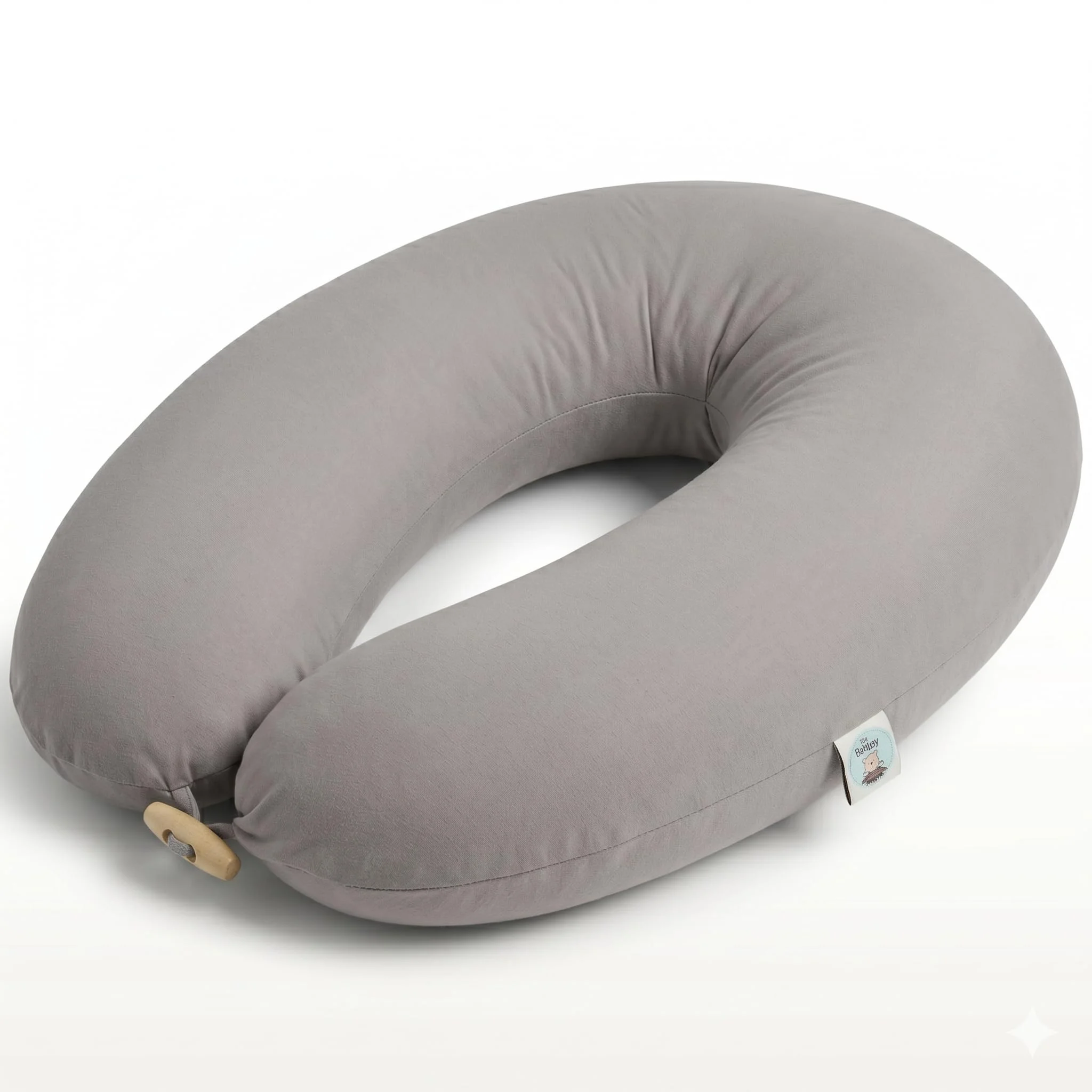 sei Design Stillkissen 170×30 cm – ergonomisch geprüftes Unterstützungskissen – EPS-Mikroperlenfüllung fein wie Sand – regulierbare Füllmenge – Premium-Baumwollbezug – waschbar – Made in Germany