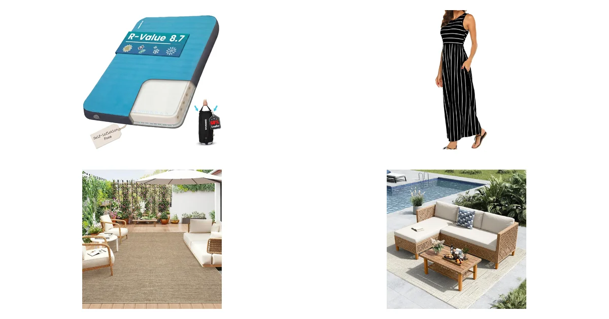 Amazon Blitzangebote am 06.06.2026: Fundango Isomatte und BDTECAOR Sommerkleid günstig