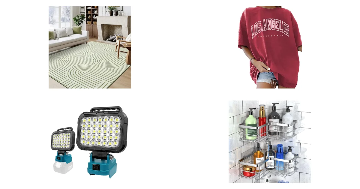 LuxFocus Teppiche Wohnzimmer Waschbare Teppiche Moderne Geometrie Amazon.de 07.06.2026
