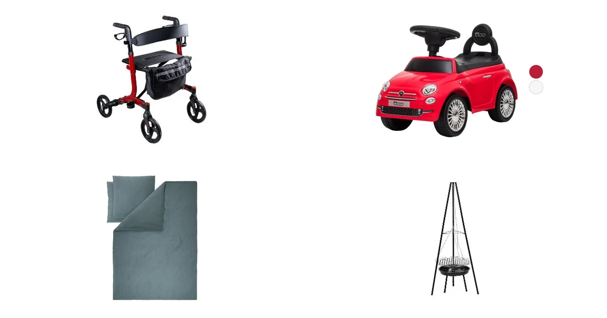 Lidl.de Deals 07.06.2026: Rollator Assistenz und Fiat500 Rutscher stark reduziert bis 71%