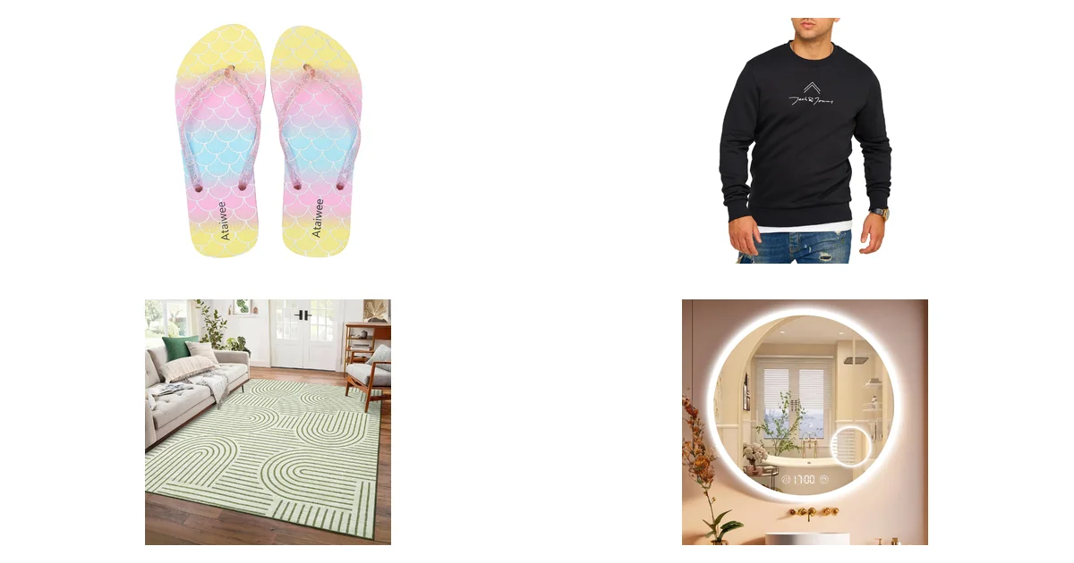 Ataiwee Mädchen-Flip-Flop und JACK & JONES Sweatshirt Blitzangebote 07.06.2026