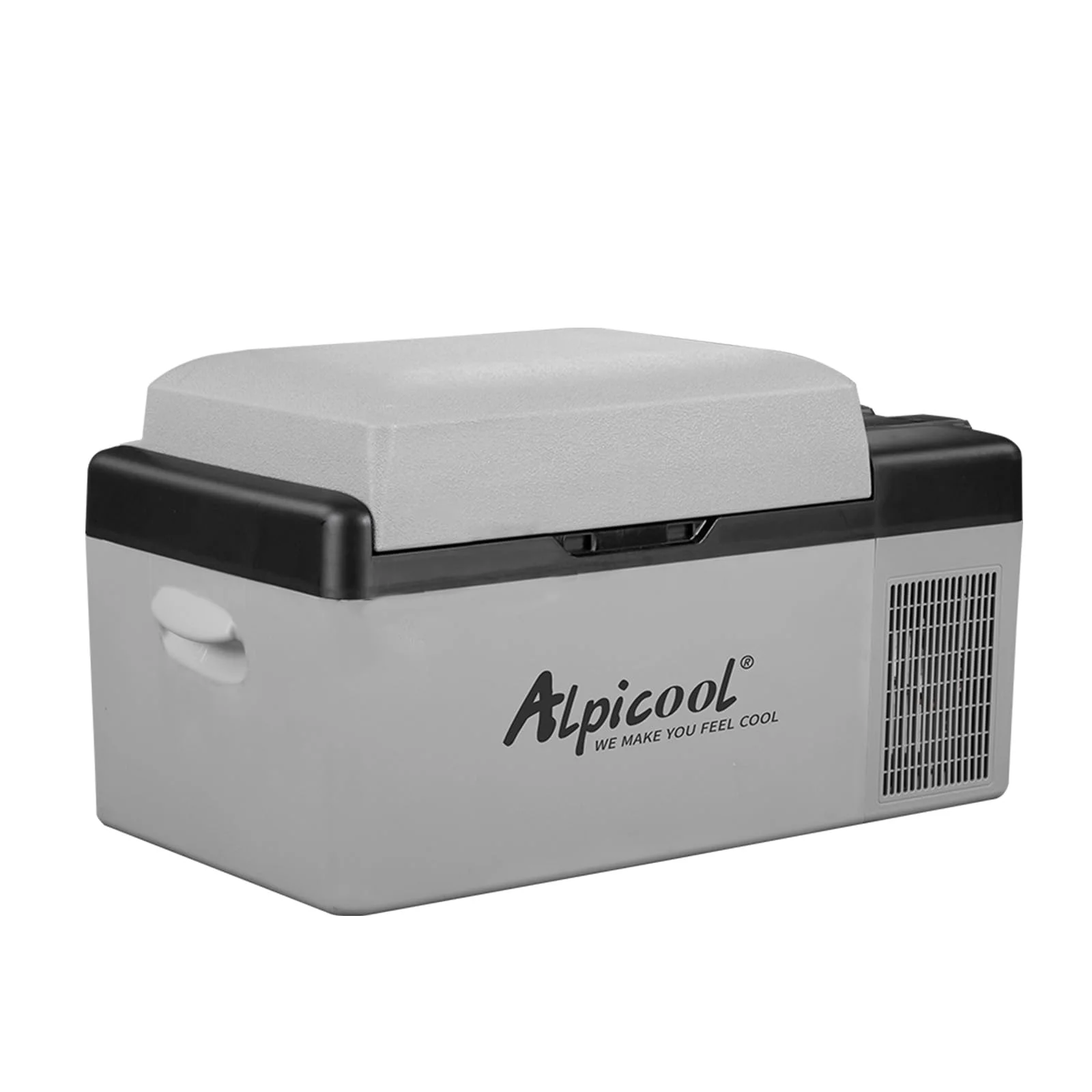 Alpicool EC20 20L Kompressor Kühlbox 12v Mini Kühlschrank Elektrische Camping-Gefrierbox Klein Tragbare für Auto, Lkw, Boot, RV mit USB Anschluss,-20℃-20℃,Wiederaufladbar(Batterie nicht enthalten)