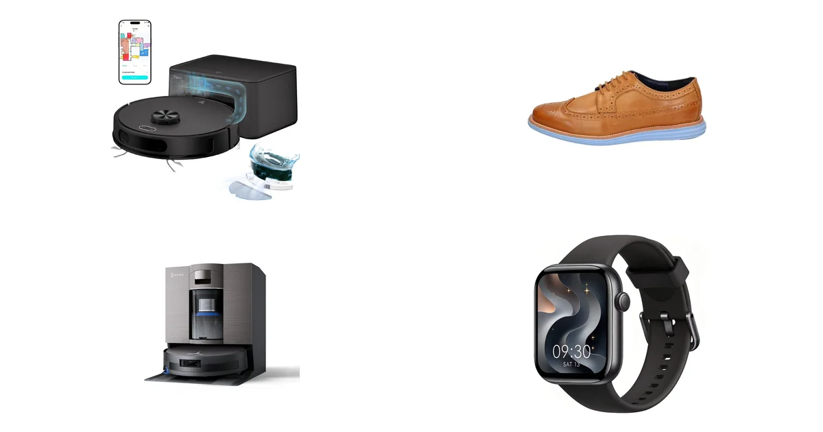 Heißeste Deals des Tages 08.06.2026: Yigars Saugroboter 8000Pa & Sportstech 2in1 Hanteln