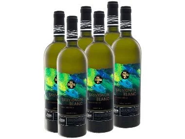 6 x 0,75-l-Flasche Weinpaket VIAJERO Deluxe Valle Del Maule Sauvignon Blanc Gran Reserva trocken vegan, Weißwein