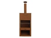 Westmann Grill und Gartenkamin rost