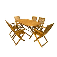 Norma24.de Deals am 09.06.2026: 57% Rabatt auf 7tlg. Sitzgruppe Boston Akazienholz