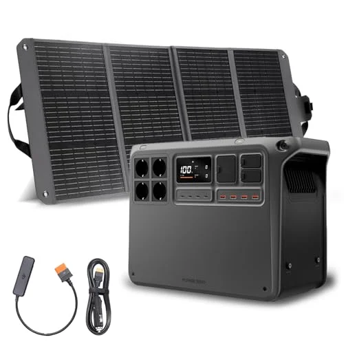 DJI Power 1000 V2 Tragbare Powerstation 1024Wh, 2600W Power Station Solar, LiFePO4 Akku, Kompakte Größe, Schnellladung in 37 Min. von 0% auf 80%, Generator (power 1000 v2)