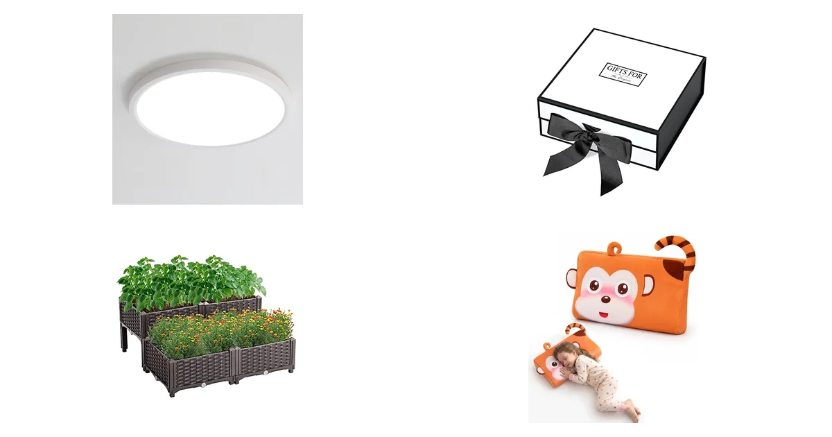 Gebündeltes Angebot: KUOP Deckenlampe LED 3000K-6500K bei Amazon am 09.06.2026