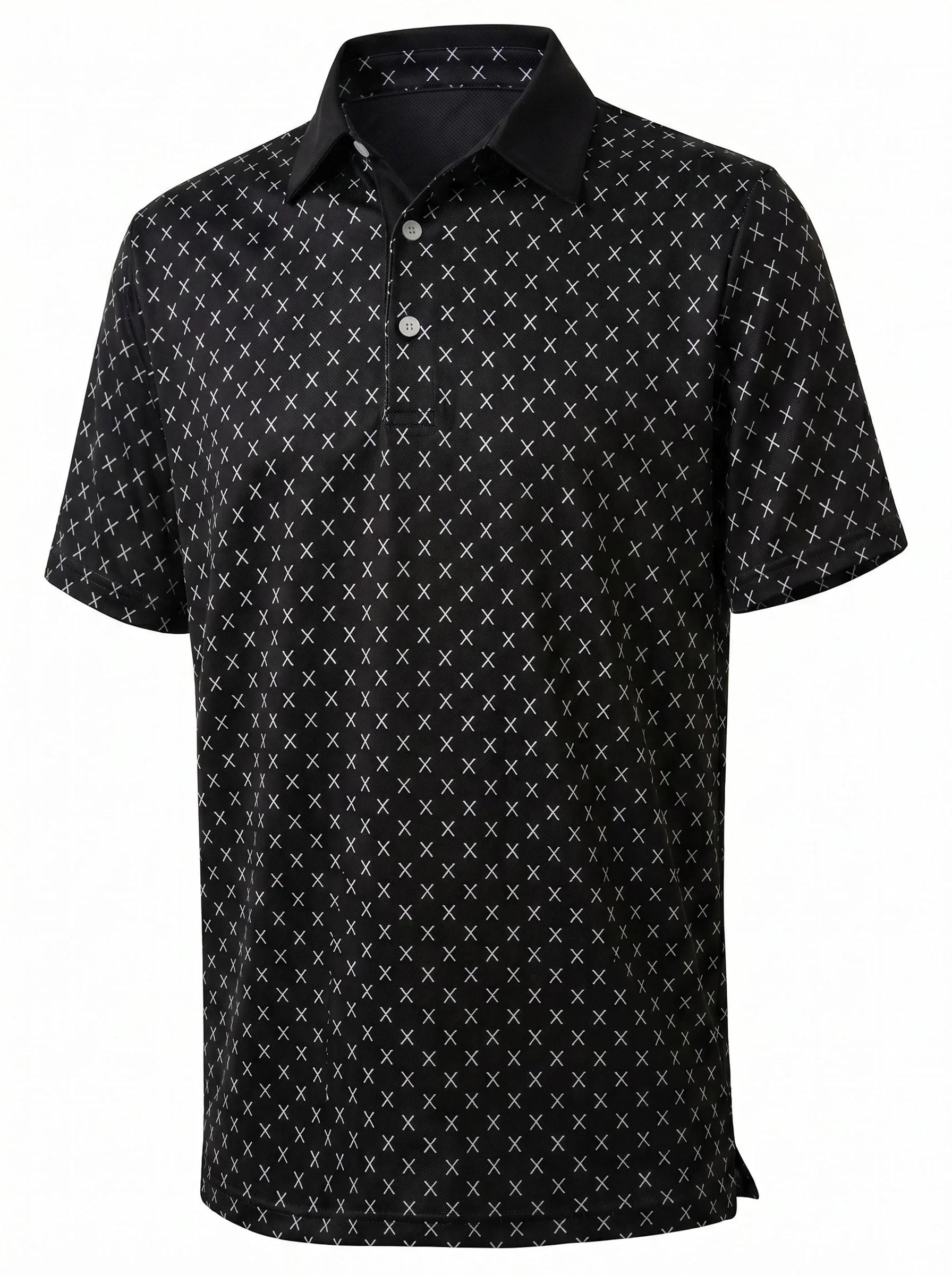 GLESTORE Golf Poloshirt Herren Kurzarm Polo Shirt Hemd für Männer Polohemden Regular Fit