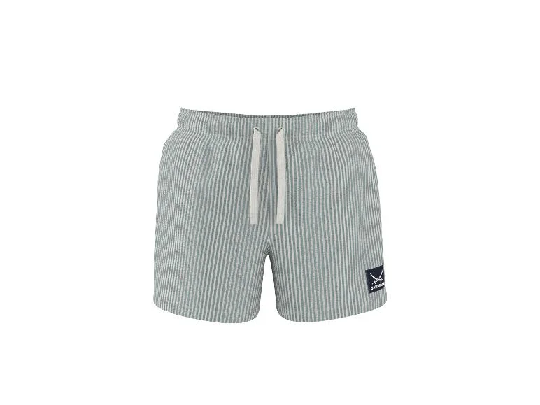 Herren Seersucker-Badeshorts