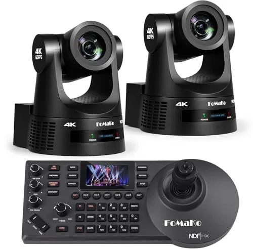 FoMaKo K600N Series 4K NDI PTZ Kamera