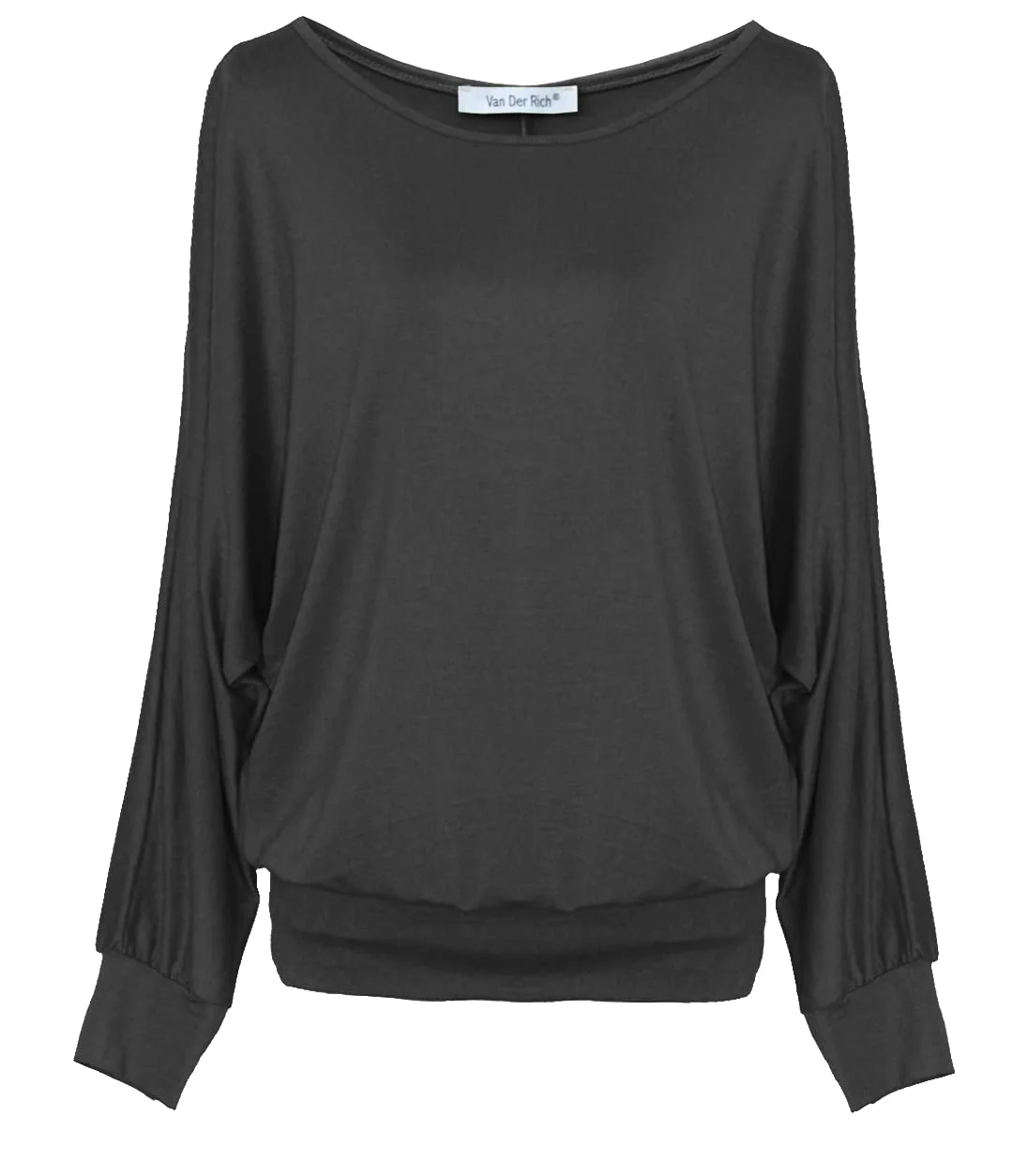 Van Der Rich ® - Oversize T-Shirt mit Fledermausärme - Damen