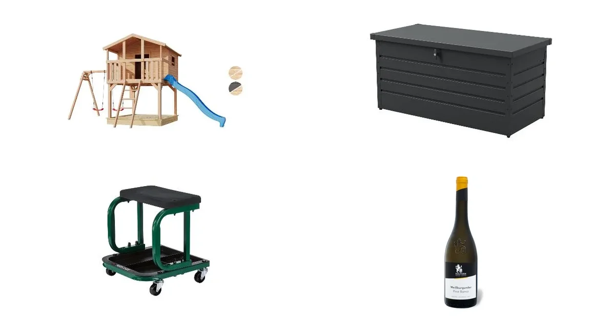 Lidl.de Deals am 14.06.2026: Premium Stelzenhaus Benni XXL Spielhaus mit 28% Rabatt