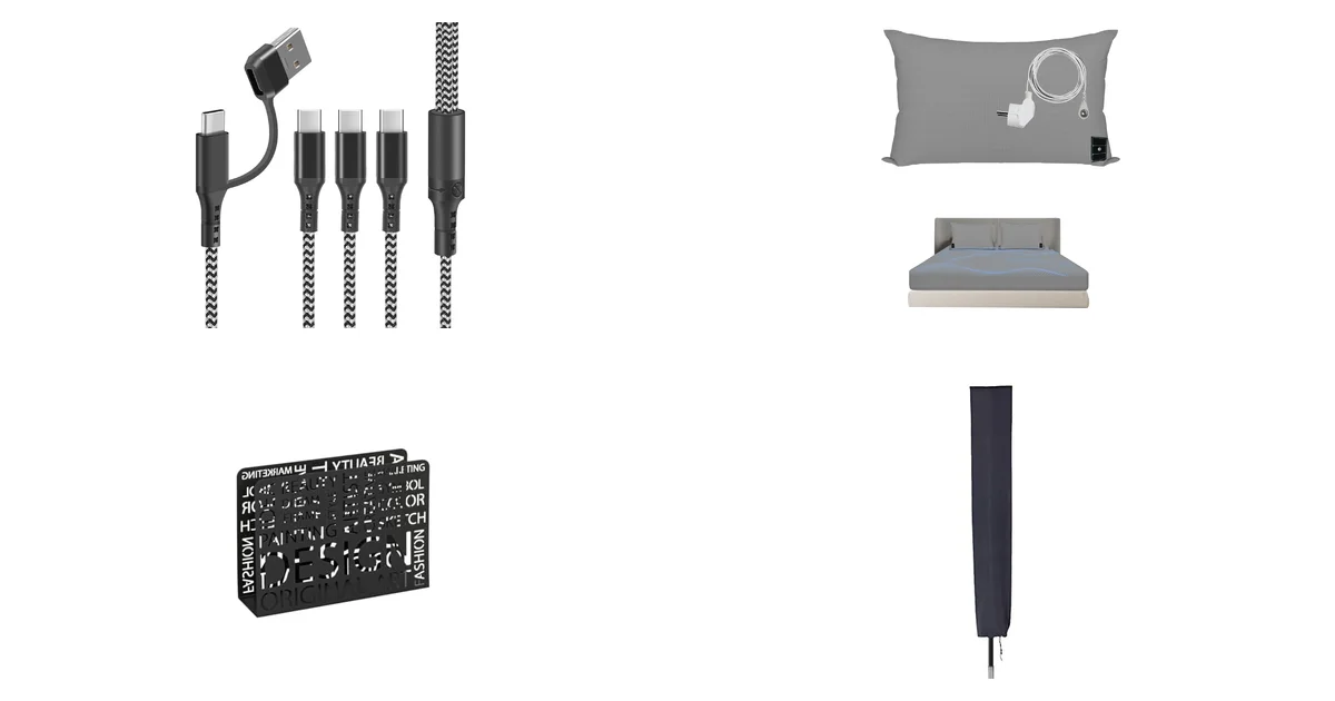 Amazon Blitzangebote am 14.06.2026: Multi USB Kabel 3 in 1 und Erdungs-Kissenbezug