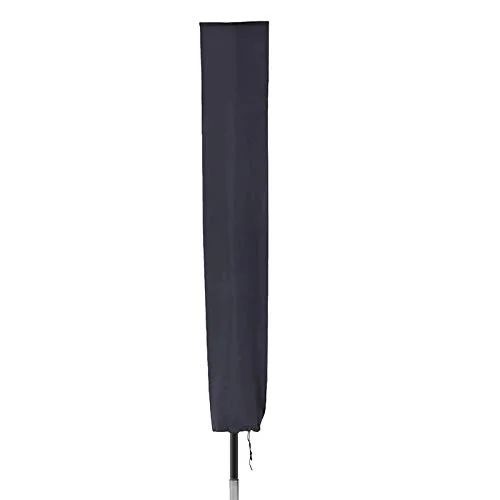 PATIO PLUS Sonnenschirm-Abdeckung für Gartenschirm-Abdeckungen, 153 x 30 x 30 cm, wasserdicht, 600D Oxford-Gewebe, PVC-Beschichtung mit Reißverschluss