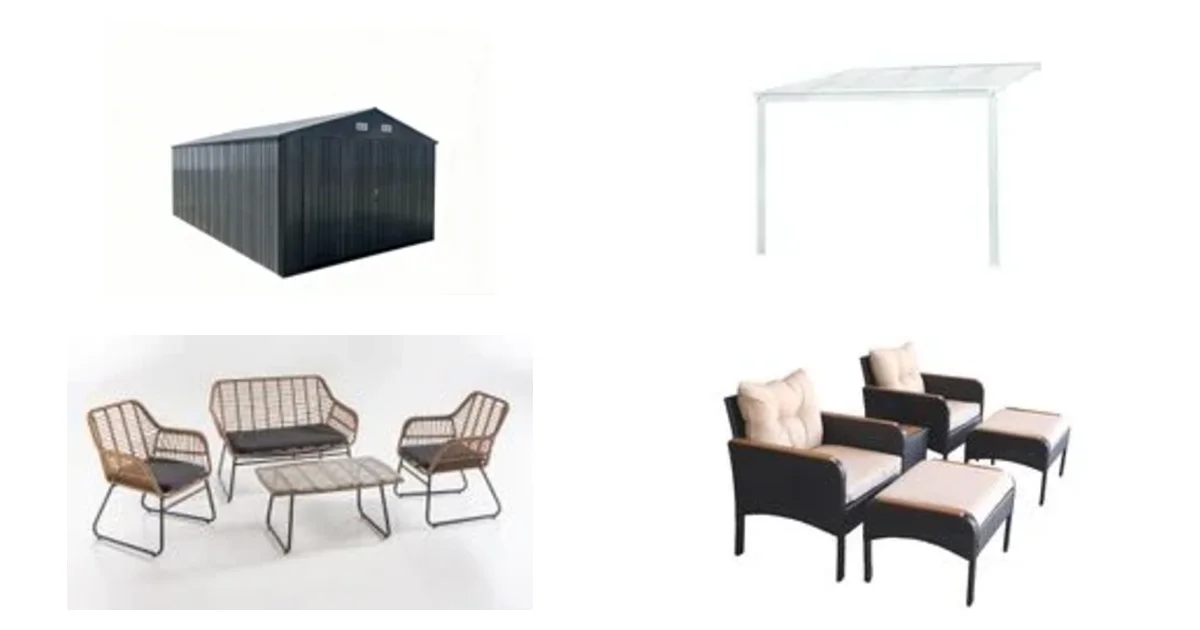 Norma24.de Deals 15.06.2026: Metallgeräteschuppen ALASKA & Terrassenüberdachung sparen 75%