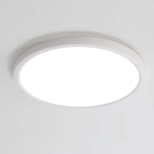 KUOP Deckenlampe LED Deckenleuchte Flach 3000K-6500K WohnzimmerLampe Dimmbar LED Deckenleuchten Schlafzimmer Badlampe mit Fernbedienung Deckenbeleuchtung für Kinderzimmer