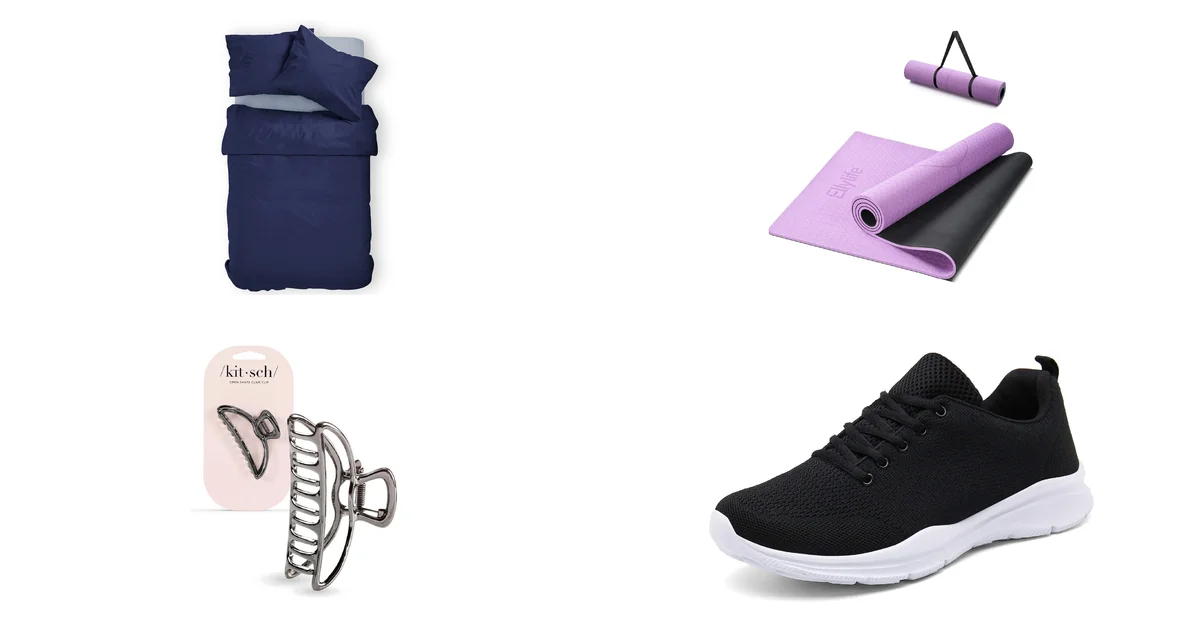 Amazon Blitzangebote am 17.06.2026: Amolavet Sommer Bettwäsche 135x200 Blau Uni
