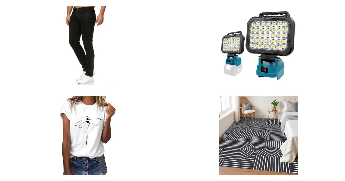 Blitzangebote am 17.06.2026: Tazzio Jeans Slim Fit Herren + Makita LED Lampe