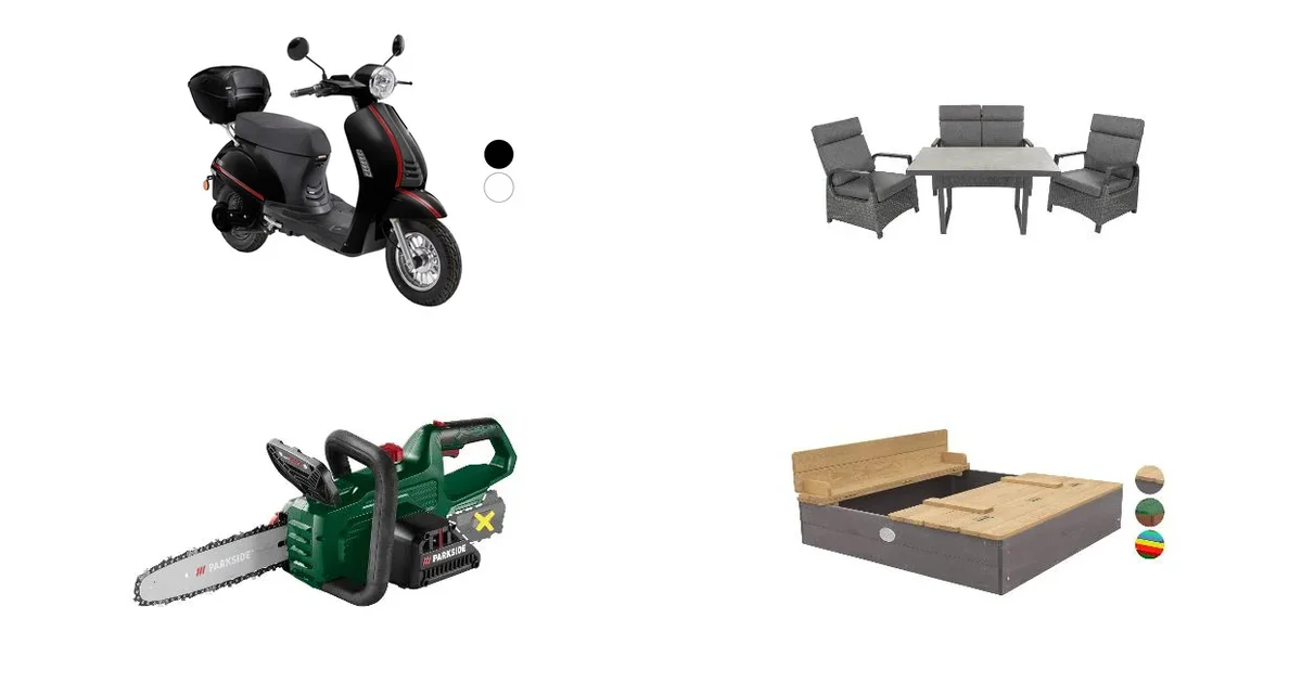 Lidl.de Deals am 17.06.2026: E-Roller E3000 und Lounge Orlando im Angebot