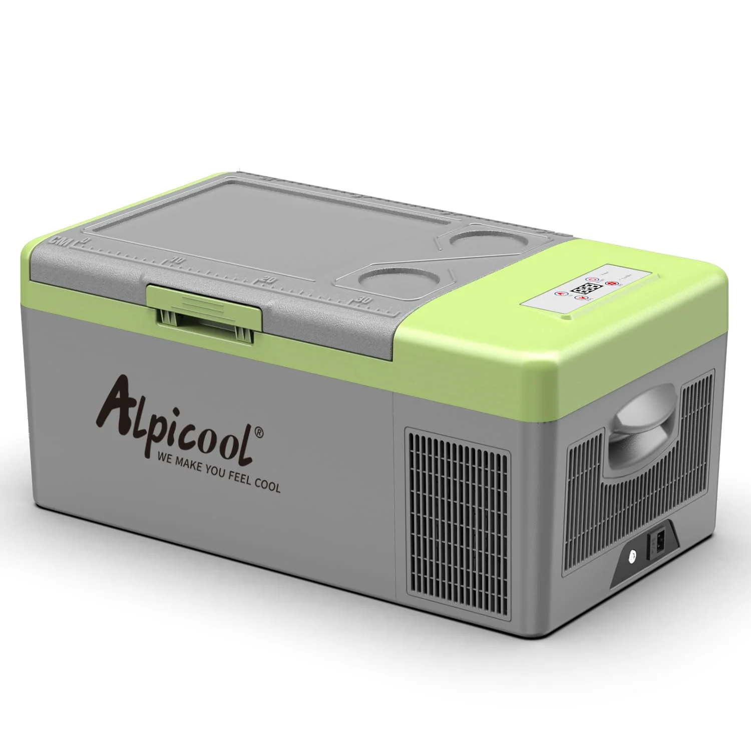 Alpicool Y16T 15L Kühlbox 12v Mini Kühlschrank Elektrische Kompressor Auto kühlschrank Camping Gefrierbox Klein Tragbare für Auto, LKW, Boot, RV