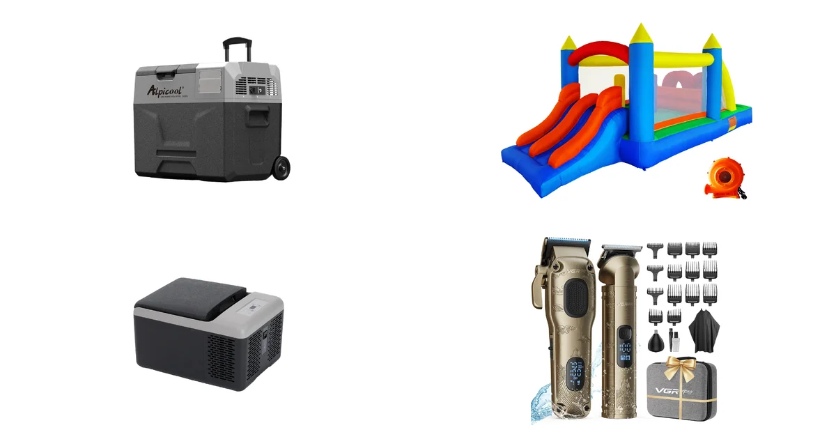 Alpicool ECX40 40L Kompressor Kühlbox plus Ballsea Hüpfburg Blitzangebot 19.06.2026