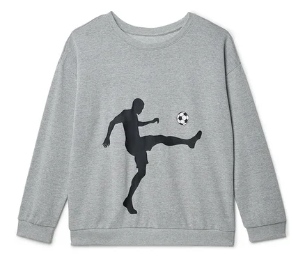 Tchibo Deals am 19.06.2026: Kinder-Sweatshirt Fußballdesign & Heavy-T-Shirt Weiß