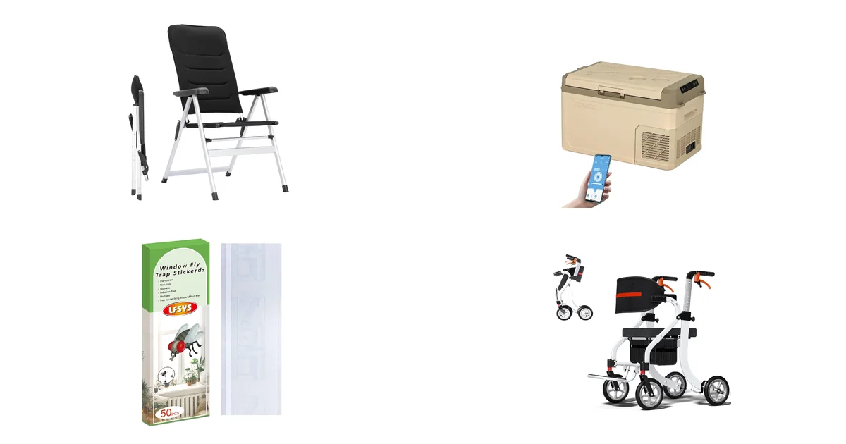 Let’s Camp Luxus Gartenstühle Hochlehner und Essstühle bei Amazon Blitzangebot 20.06.2026