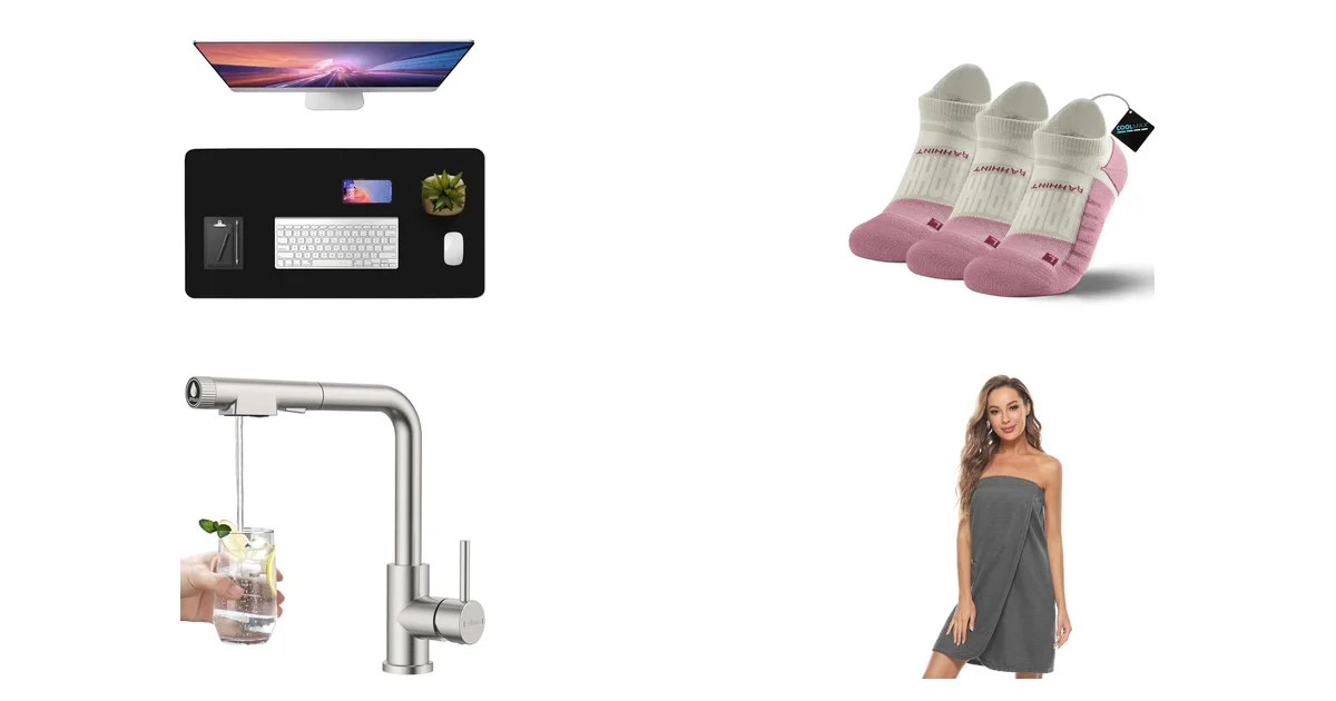 Vicwe Schreibtischunterlage Rutschfestes Tierfreies Design Blitzangebot 21.06.2026