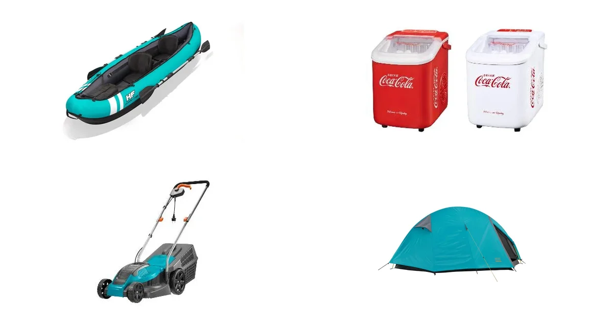 Lidl.de Deals 22.06.2026: Hydro-Force Kajak Ventura 2er Set + Eiswürfelmaker sparen 111€