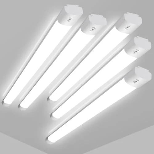 LEOEU Feuchtraumleuchte mit Bewegungsmelder, 2200LM 60CM LED Röhre