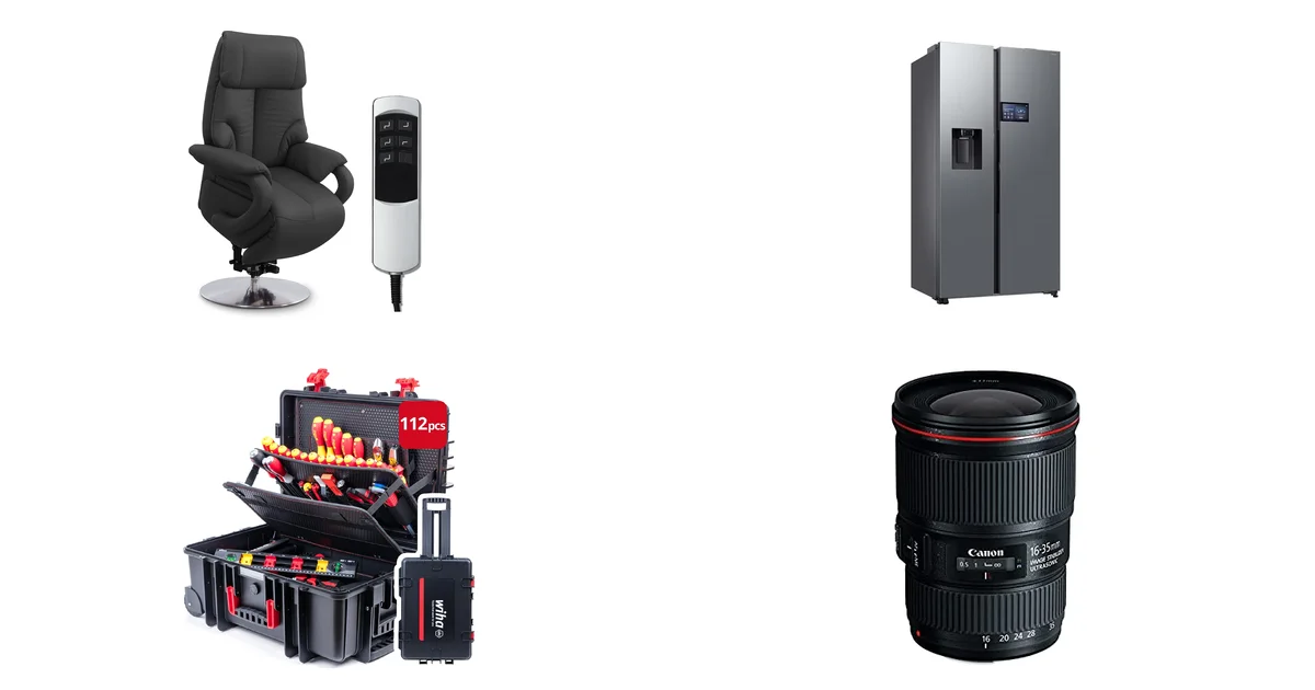 Heißeste Deals des Tages am 23.06.2026: CAVADORE Ledersessel Istanbul, Samsung Großgeräte