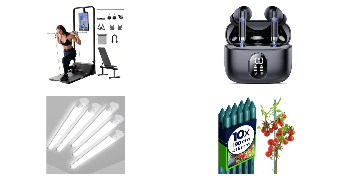 Speediance Smart Home Gym System und QXQ Kopfhörer Blitzangebote am 23.06.2026 bei