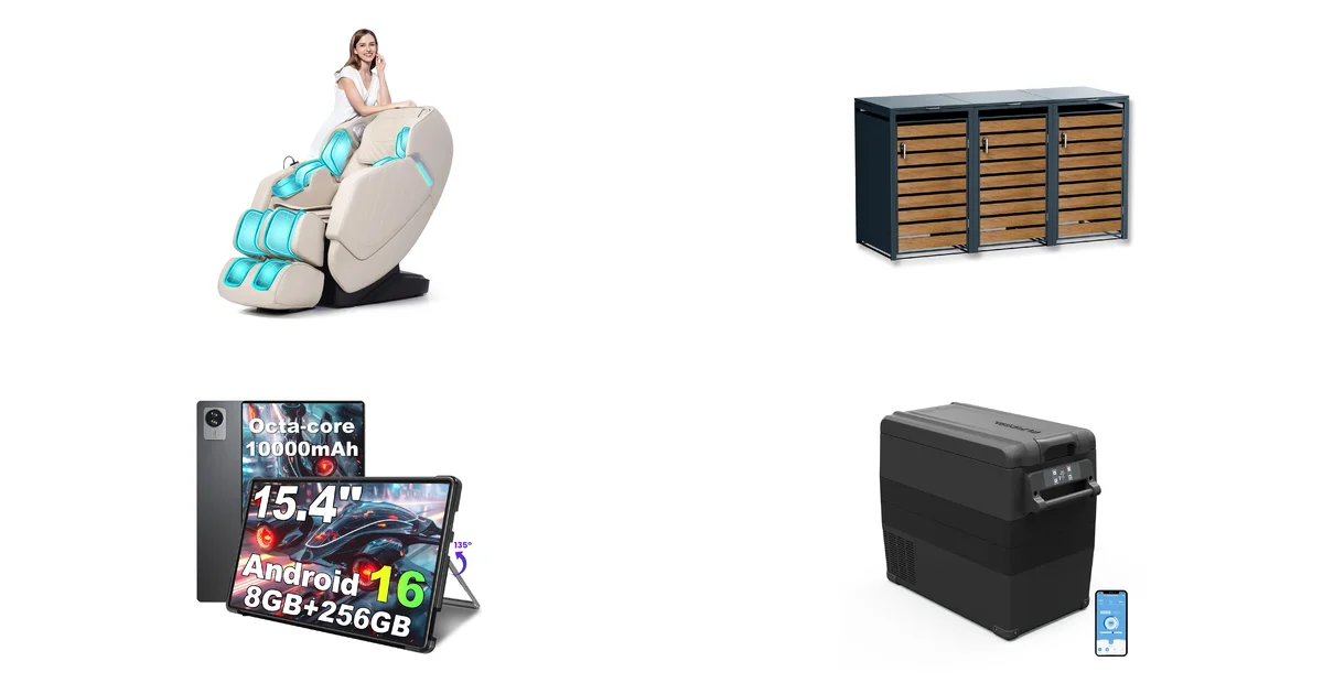 HealthRelife Massagesessel für den ganzen Körper Intelligent bei Amazon Blitzangebot