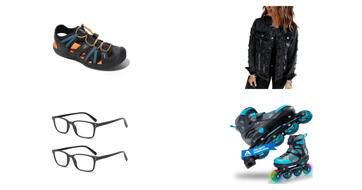 Blitzangebote am 24.06.2026: OutPro Sandalen und Necooer Jeansjacke bei Amazon