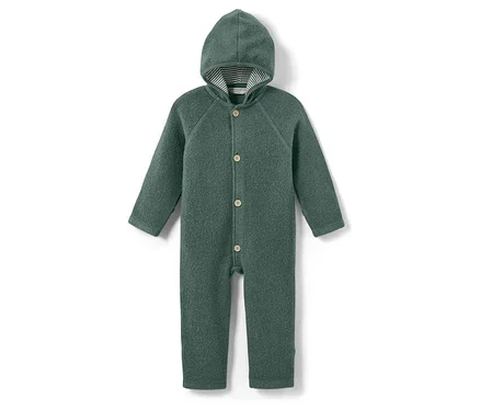Baby Walkoverall mit Wolle