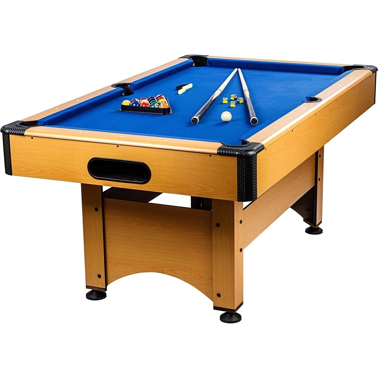 GAMES PLANET 6 ft Billardtisch Trendline“ + Zubehör, 9 Farbvarianten, 184 x 108 x 82 cm (LxBxH)