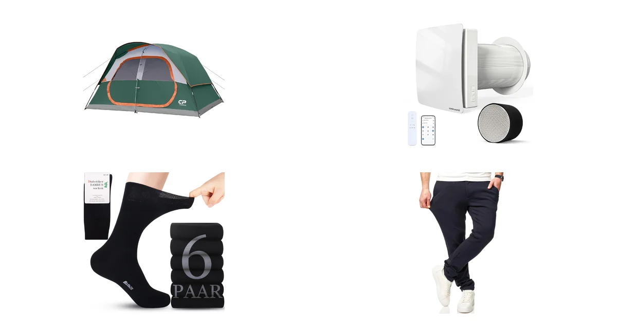 CAMPROS CP Familienzelt 6-8 Personen Blitzangebot 25.06.2026 Amazon