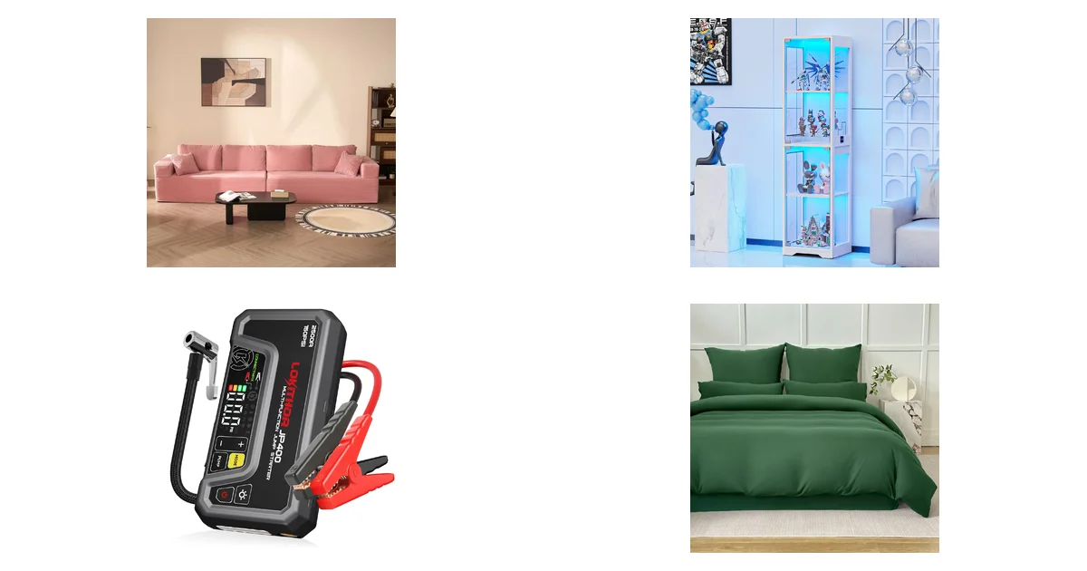 Litbird Modulares L-förmiges Ecksofa mit Schlaffunktion bei Amazon Blitzangebot 26.06.2026