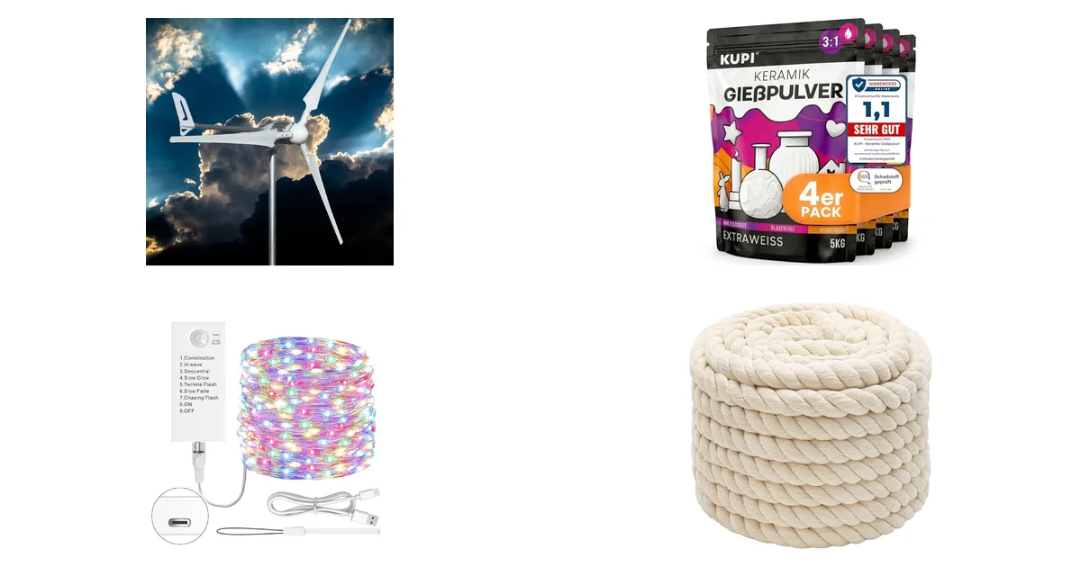 Top-Produkte Blitzangebote: ISTABREEZE Wind Turbine Generator i-2000W bei Amazon am