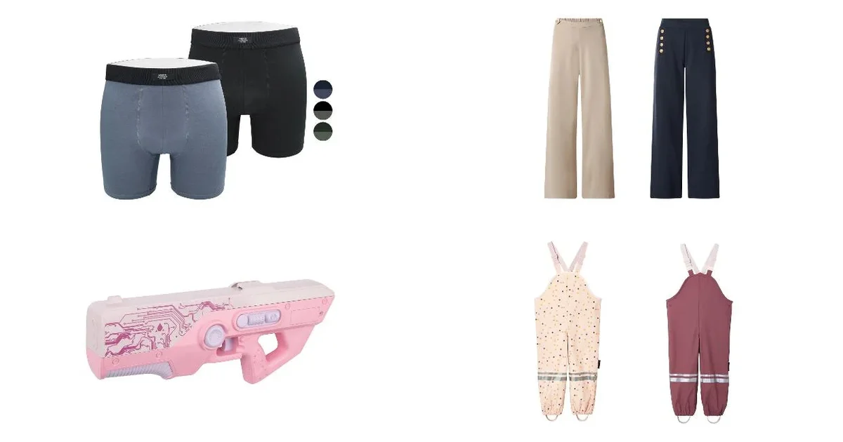Lidl.de Deals am 28.06.2026: Herren Boxer 2er Pack & Damen Wide-Leg-Hose
