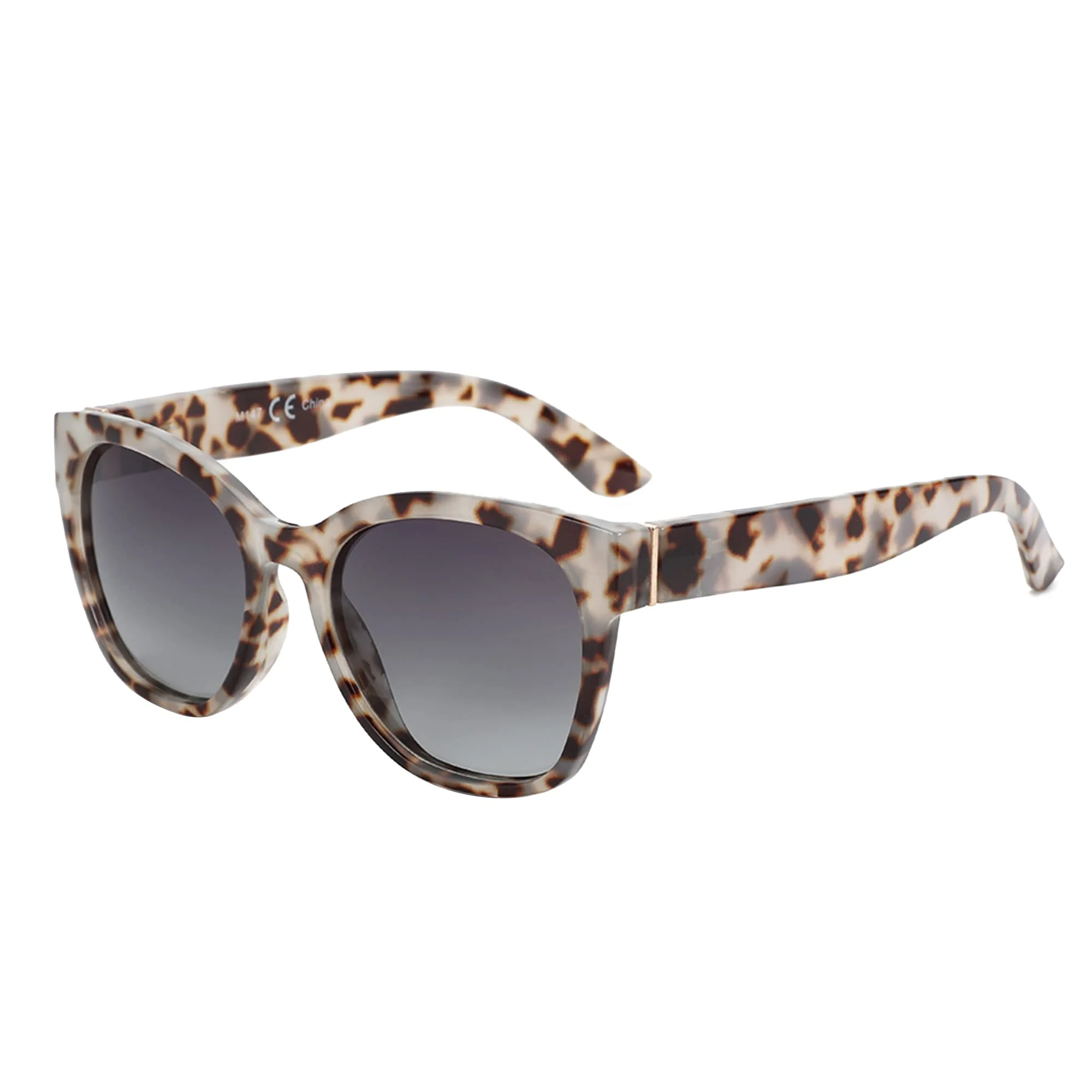 ZENOTTIC Vintage Cat Eye Sonnenbrille für Damen - Polarisiert, Groß, UV400 Schutz, Retro Shades, Designerstil
