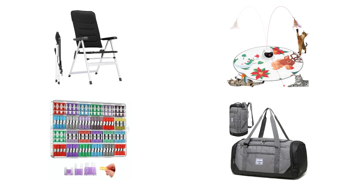 Top-Produkte Blitzangebote am 30.06.2026: LET'S CAMP Hochlehner Gartenstühle und